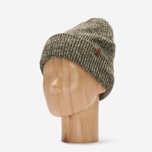 Unisex Olive Green Roots knit beanie